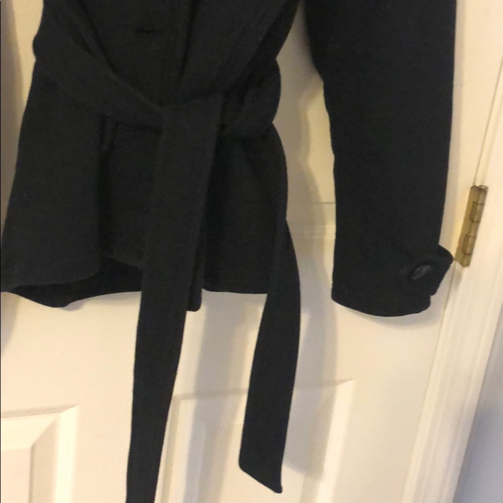 Lee Double Breasted sweatshirt peacoat hoodie EUC - Picture 4 of 7